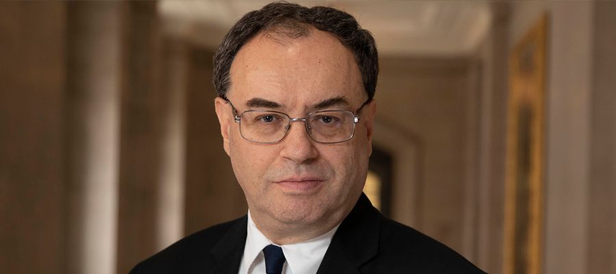 Andrew Bailey Governor of Bank of England