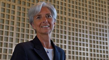 Christine Lagarde, President of the IMF