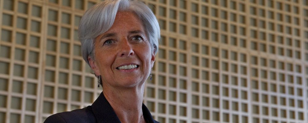 Christine Lagarde, President of the IMF