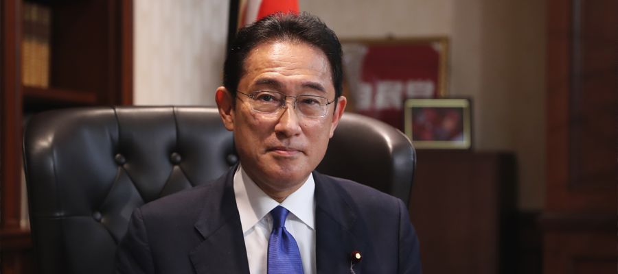 Japan new prime Minister fumio Kishida 