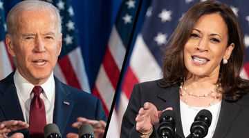 Joe Biden and Kamala Harris