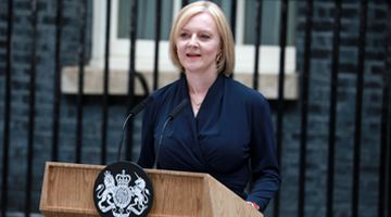 UK prime minister Liz Truss