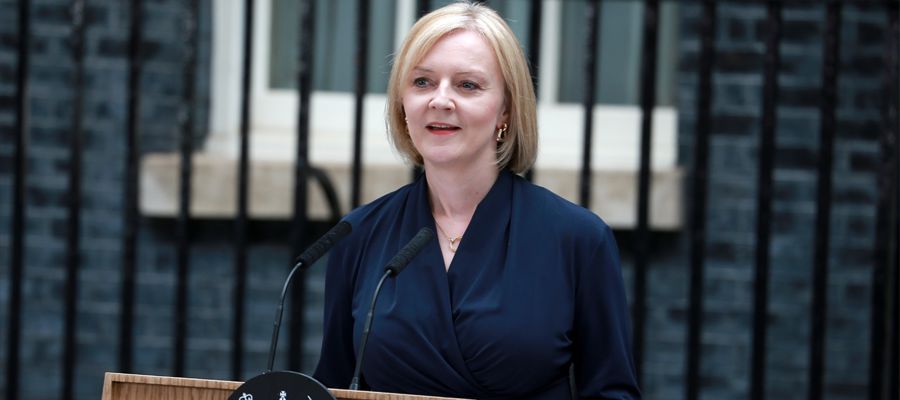 UK prime minister Liz Truss