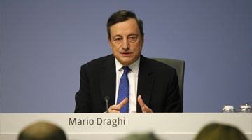 ECB Preisdent Mario Draghi