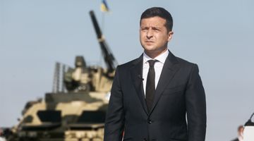 President of Ukraine Volodymyr Zelensky